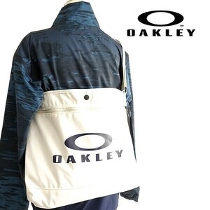 □OAKLEY オークリー 新品 大人の拘り小物 撥水リップポリエステル ビッグロゴ ショルダーバッグ 921646JP 30B 12L▲008▼kkf1347x