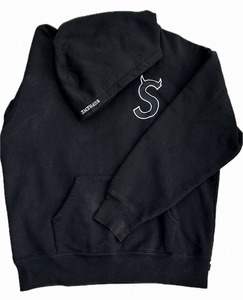 期間限定セール シュプリーム Supreme S Logo Hooded Sweatshirt Sロゴ パーカー プルオーバー ブラック