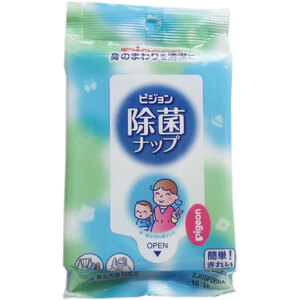 【まとめ買う】ピジョン　除菌ナップ　おでかけ用 ２２枚入り×7個セット