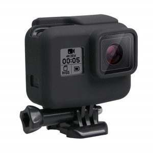 【送料無料】GoPro Hero6/Hero5 保護ケース 保護カバー ハウジングカバー レンズ保護カバー付き シリコンケース　衝撃吸収カバー