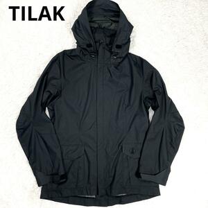 【美品】Tilak POUTNIK JACKET [S] ブラック ティラック プートニクジャケット PERTEX 軽量 メンズ Mサイズ相当