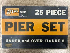 【中古品】ATLAS Nゲージ 橋脚 25pcsセット + 12pcs