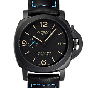 パネライ PANERAI ルミノール1950 GMT PAM01441 ブラック文字盤 新品 腕時計 メンズ