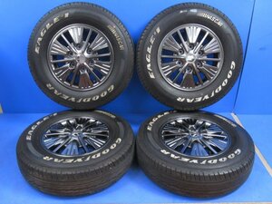 良品 日産 キャラバン E26 NV350 ライダー オーテック 15X5.5J +45 195/80R15 107/105L LT 15インチ ホイール ホワイトレター (g091517)