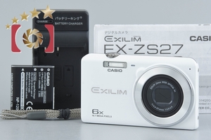 【中古】Casio カシオ EXILIM EX-Z880 ホワイト コンパクトデジタルカメラ