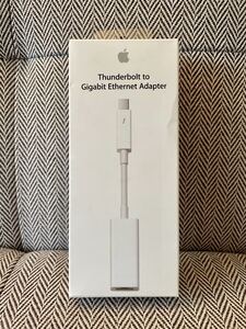 【Apple】純正品 Thunderbolt to Gigabit Ethernet Adapter MD4632M/A 開封未使用品