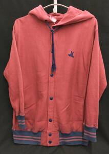 JACKSON MATISSE SWEAT JACKET ジャクソンマティス スウェット パーカー ジャケット ライトアウター XS 赤 紺 レッド ネイビー 店舗受取可