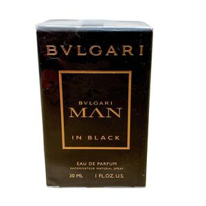 新品 未開封 BVLGARI MAN IN BLACK ブルガリ マン イン ブラック EP SP 30ml 香水 オードパルファン