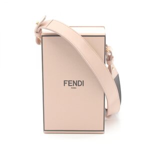 フェンディ ボックス ブランドオフ FENDI レザー ショルダーバッグ レザー 中古 レディース