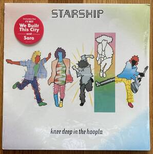 ◆STARSHIP/スターシップ◆US盤LP/KNEE DEEP IN THE HOOPLA//ステッカー貼りシュリンク付//SARA収録