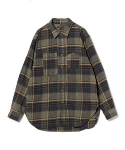 ENGINEERED GARMENTS Work Shirt Cotton Plaid Flannel エンジニアドガーメンツ　チェック ネルシャツ 長袖シャツ