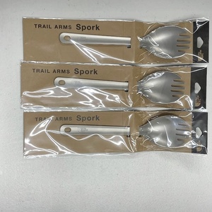 ノースフェイス THE NORTH FACE NN32320 Trail Arms Spork トレイルアームススポーク TG チタングレー 3個セット 新品 未使用 正規品