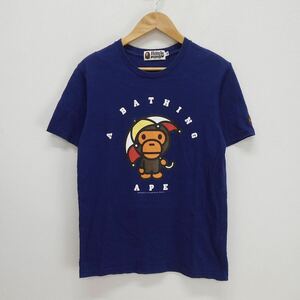 A BATHING APE アベイシングエイプ 半袖Tシャツ milo マイロ ロゴ プリント S 10118925