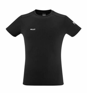 未使用【Tシャツ】MILLET Tシャツ FUSION TS SS M/BK 日本サイズL