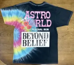 トラヴィススコット アストロワールド ASTRO WORLD タイダイ Ｔシャツ