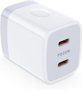 ホワイト USB コンセント 急速充電 (25W/PD3.0*2/PSE済/PPS対応) USB-C 急速充電 iPhone 充電