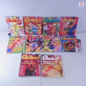 雑誌 GAMEST ゲーメスト 1991年〜1992年 まとめて10冊セット 不揃い 新声社【20