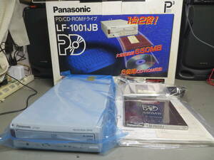 Panasonic PD/CD-ROMドライブ　LF-1001JB　未使用新品です。