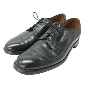 オールデン ALDEN 2817 ビジネスシューズ レザーシューズ プレーントゥ 外羽根 革靴 黒 ブラック US8 約26cm 0203 IBO47 メンズ