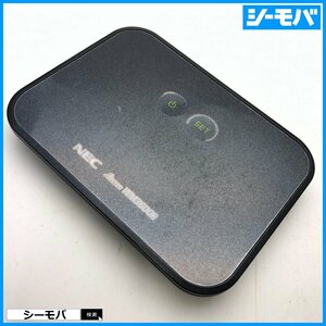 ルーター NEC PA-WM3600R(AT)B AtermWM3600R WiMAX ブラック モバイルWi-Fiルーター 中古 通電確認済 RUUN13862