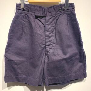 60s 英国海軍 イギリス海軍 ロイヤルネイビー Royal Navy ドリルショーツ Drill Shorts size A2/3031