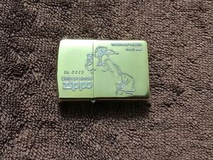 ZIPPO WINDY VARGA GIRL ジッポー ウィンディ バーガガール　ゴールド　金色　限定品　1994年製 中古品