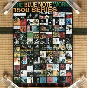THE BLUE NOTE WORKS 1500 SERIES ポスター　未使用品
