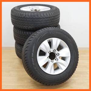 前ダ:【17インチ】タイヤ付きホイール4本セット TOYOTA トヨタ 純正 17×7.5J 6穴 / GEOLANDAR A/T G94 265/65R17 112S ★送料無料★