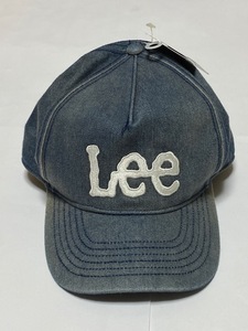 Lee リー ブランド CAP キャップ 帽子 デニム調 展示未使用品