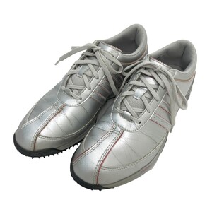 ADIDAS GOLF アディダスゴルフ 670882 トラクションライト FM ゴルフシューズ シルバー系 24.5 [240101224063] ゴルフウェア レディース