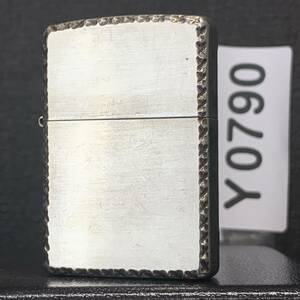 美商品 ZIPPO 特殊加工 ジッポー オイルライター シルバー Y0790 