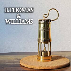 【極希少】美品 E.Thomas & Williams ミニ カンブリアンランプ ビンテージケロシンランタン トーマスウィリアムス/ラピュタ/コールマン/11