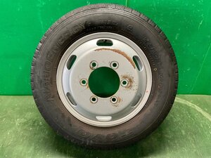 キャンター FBA00 純正スチールホイール 15X5J 195/75R15 109/107L LT 1本 トラック 鉄ホイール タイヤホイールASSY 36486 1X965