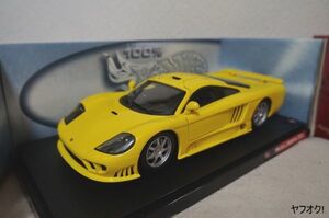 ホットウィール Saleen S7 1/18 ミニカー サリーン 黄