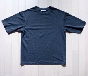 UNIQLO AIRism オーバーサイズ 半袖Tシャツ Mサイズ ダークグレー USED エアリズム ユニクロ