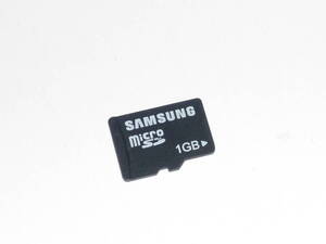 動作保証！SAMSUNG microSD 1GB