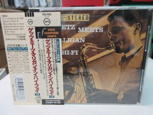 青6｜CD / VERVE / 無傷 / w/OBI ★ Stan Getz（スタン・ゲッツ）「ゲッツ・ミーツ・マリガン・イン・ハイファイ(+2)」