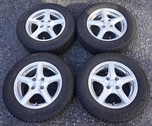 スタッドレスタイヤ アルミホイール 4セット 175/70R14 X-ICE XI3 14 5.5J 4穴 PCD100 ＋48 ホンダ フィット FIT ミシュラン