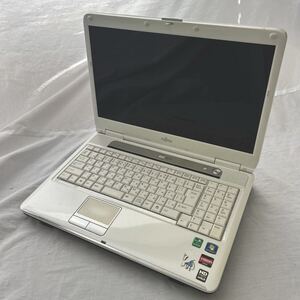 FUJITSU FMV-BIBLO？ NF/G40？ FMVNFG40WJ？Windows7？　CP458457？　富士通　ノートパソコン本体　PCパーツ取り　ジャンク品　送料無料