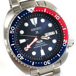 美品 SEIKO セイコー PROSPEX プロスペックス PADI 腕時計 SBDY017 4R36-05H0 自動巻き 機械式 ダイバーズ ペプシカラー 動作確認済