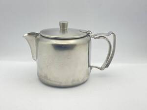 OLD HALL オールドホール CUMBERLAND 1 Pint Tea Pot カンバーランド ステンレス 1パイントティーポット 年1948-84 *A289