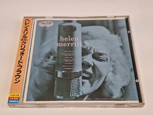 ヘレン・メリル with クリフォード・ブラウン　32JD-106　税表記なし　巻き込み帯　Helen Merrill with Clifford Brown