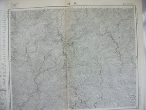 地図　中国地方　馬路　1/5万　昭和22年　地理調査所