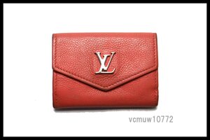 近年モデル希少美中古■LOUIS VUITTON トリヨン ポルトフォイユ ロックミニ レザー 3つ折り財布 ルイヴィトン■0116qi1352-9K