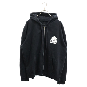 CHROME HEARTS クロムハーツ SWTSHRT HD ZIP DSM ドーバーストリートマーケット スウェット ジップアップ パーカー ブラック