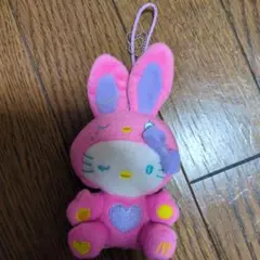 SANRIO　ハローキティ ウサギ キーホルダー