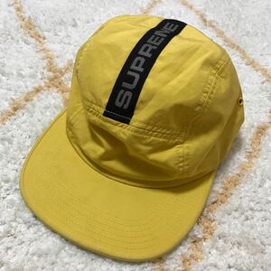 Supreme 14FW Tech Tape Camp Cap シュプリーム キャンプキャップ イエロー