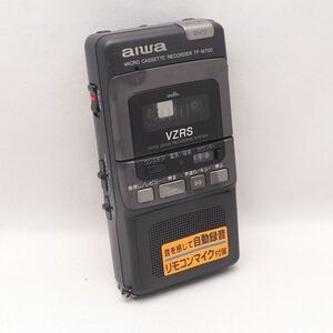 アイワ TP-M700 マイクロカセットレコーダー aiwa ジャンク品 管17974