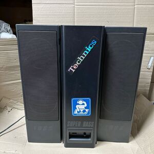 あ-4687）SANYO アンプ/スピーカーシステム　DC-DJ5-SB / スピーカー　DC-DJ5 SP /中古現状品