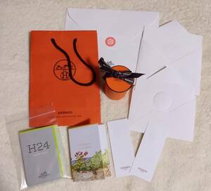 エルメス HERMES ツイリー 箱 空箱 ショッパー サンプル品 香水 封筒 カード 9点セット